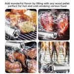 LANNEY 12'' Smoke Tube for Pellet Smokers 2 Pack