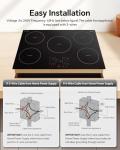 Ranein 30 Inch Induction Cooktop with 5 Burners
