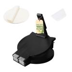 10-Inch Quesadilla Maker with Dough Cutter & Papers