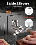 VEVOR Stainless Steel Manual Meat Grinder with Clamp