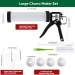 Manual Churro Maker Kit with Piping Bag