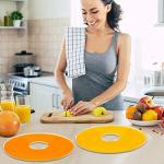 ZOOFOX 6-Pack Reusable Dehydrator Fruit Roll Sheets