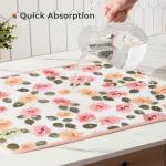 FRESHMINT Absorbent Dish Drying Mats - 2 Pack