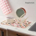 FRESHMINT Absorbent Dish Drying Mats - 2 Pack