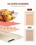 Silicone Food Warming Mat with 7 Settings