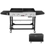 Royal Gourmet 4-Burner Propane Grill and Griddle Combo