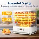 VIVOHOME 8-Tray Electric Food Dehydrator Machine
