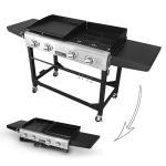 Royal Gourmet 4-Burner Propane Grill and Griddle Combo
