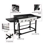 Royal Gourmet 4-Burner Propane Grill and Griddle Combo