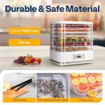 VIVOHOME 8-Tray Electric Food Dehydrator Machine