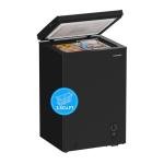 BANGSON 3.5 Cu.Ft Compact Chest Freezer, Black