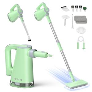 FEPPO Steam Mop and Handheld Cleaner Combo