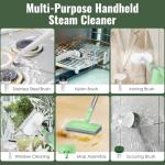 FEPPO Steam Mop and Handheld Cleaner Combo