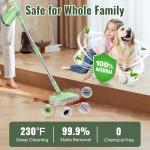 FEPPO Steam Mop and Handheld Cleaner Combo