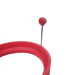 Silicone Egg Rings Set - 4 Colorful Molds