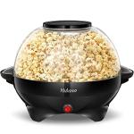 6-Quart Electric Popcorn Maker with Nonstick Plate
