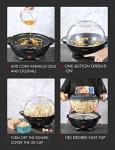 6-Quart Electric Popcorn Maker with Nonstick Plate