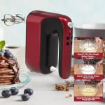 Yomelo 9-Speed Electric Hand Mixer with Storage Case