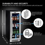 Whynter 12-inch Built-in Beverage Cooler with Glass Door