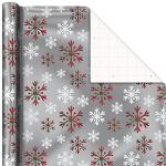 Christmas Wrapping Paper Rolls - Plaid & Snowmen