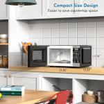 Kenmore 1.1 Cu Ft Stainless Steel Countertop Microwave