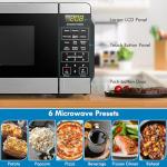 Kenmore 1.1 Cu Ft Stainless Steel Countertop Microwave