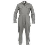 Men's Grey Flame-Resistant Coverall - Large Size