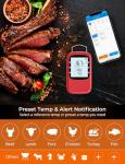 Govee Bluetooth Meat Thermometer, Digital Wireless Meat Thermometer for Smoker Oven, Smart Grill Thermometer with Dual Probes, 230ft Remote Monitor Cooking Thermometer for BBQ Kitchen Rotisserie