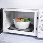 To encounter Silicone Microwave Mat - Round 12" x 12" - Set of 2 Heat Resistant Multifunctional Mat, Splatter Guard, Trivet, Hot Pad, Pot Holder