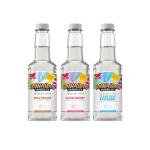 Hawaiian Shaved Ice Syrup Assortment, 3 - 16oz Bottles of The Most Popular Flavors: Clear Cherry, Pina Colada, Clear Blue Raspberry. For Shaved Ice, Snow Cones, Sodas, Ice Pops, and Slushies. Allergy-Friendly. Dye-Free. No Artificial Colors