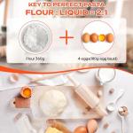 Gourmet Pasta Press Attachment for KitchenAid Stand Mixers, Pasta Attachment for Kitchen Aid Mixer Attachments with 7 Interchangeable Pasta Plates, Pasta Maker by HOZODO