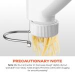 Gourmet Pasta Press Attachment for KitchenAid Stand Mixers, Pasta Attachment for Kitchen Aid Mixer Attachments with 7 Interchangeable Pasta Plates, Pasta Maker by HOZODO