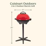 Cuisinart 2-in-1 Electric Grill for Indoor/Outdoor Use