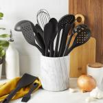 HENCKELS Silicone Onyx Cooking Utensil, Multipurpose Spoon Spatula