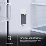 Smart French Door Refrigerator with Internal Water Dispenser - LG MAX 31.7 Cu. Ft. Stainless Steel
