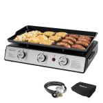 Royal Gourmet 24-Inch 3-Burner Portable Gas Grill