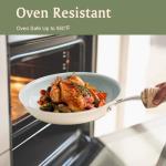 Cookersway Cookware Ceramic Nonstick Frying Pans: 3Pieces Non Stick Skillet 8 9.5 11 Inches - Healthy Egg Fry Pans - Free of PTFE,PFOA,PFAS