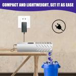 AZXILE Automatic Can Crusher, 8/12/16oz Electric Can Crushers for Recycling Wall Mounted, Can Trash Compactor for Aluminum Seltzer,Aluminum Can Crusher Electric, Soda, Cola,Beer Cans and Bottles