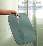 Plastic Cutting Board Set of 3, Cutting Boards for Kitchen,Thick Chopping Boards for Meat, Veggies, Fruits, with Easy Grip Handle,Dishwasher Saf,Suitable for outdoor camping, RV. (green)