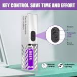 AZXILE Automatic Can Crusher, 8/12/16oz Electric Can Crushers for Recycling Wall Mounted, Can Trash Compactor for Aluminum Seltzer,Aluminum Can Crusher Electric, Soda, Cola,Beer Cans and Bottles