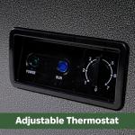 Hamilton Beach, HBFRF513 Chest Deep Freezer, 5 Cu. Ft. Capacity, Granita Design