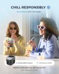 EUHOMY Portable Ice Maker - 26lbs Daily Output