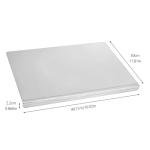 304 Stainless Steel Cutting Board for Kitchen – Large (40x30cm/15.7x11.8in) Non-Slip, Dishwasher Safe – Ideal for Meat, Vegetables, Fruits, Bread & Baking – Commercial & Home Use