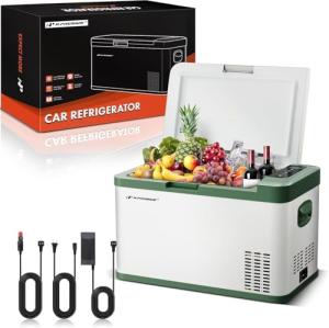 A-Premium 12V Portable Car Fridge Cooler 28QT