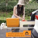 JAGAHAHA Overland Kitchen Slide-Out System, All-in-One Camp Kitchen Box with Sink, Chopping and Cooking Features, Folding Camping Table for SUV, Overlanding & Car Camping, Quick 1-Minute Setup