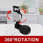Health and Home 3-in-1 Waffle, Omelet, Egg Waffle Maker, 3 Removable Nonstick Baking Plates, Upgraded 360 Rotating Belgian Maker