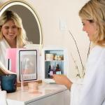 Portable Mini Fridge for Food, Drinks & Skincare