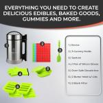 Infusion Buds Butter Infuser Machine- Herbal Butter Maker Machine | Butter & Oil Infuser Machine. Butter Machine Includes Tons Of Accessories