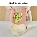 Firgi TPU Silicone Cutting Board Set of 3, BPA-Free Non-Slip Flexible Cutting Mats for Kitchen, Food Grade Silicone Chopping Boards - Dishwasher Safe Kitchen Essentials - 12.2"