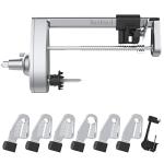 Bestand Spiralizer Attachment Compatible with KitchenAid Stand Mixer, Comes with Peel, Core and Slice, Vegetable Slicer(Not KitchAid Brand Spiralizer) (7 Blades)